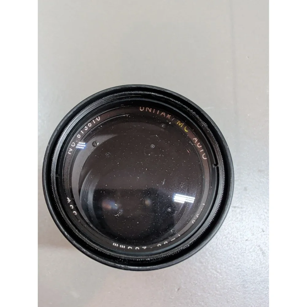 Unitak MC Auto Zoom 80-205mm f4.5 Lens Pentax K Mount Vintage Manual Focus Japan